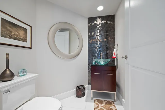 a bathroom with a toilet and a sink