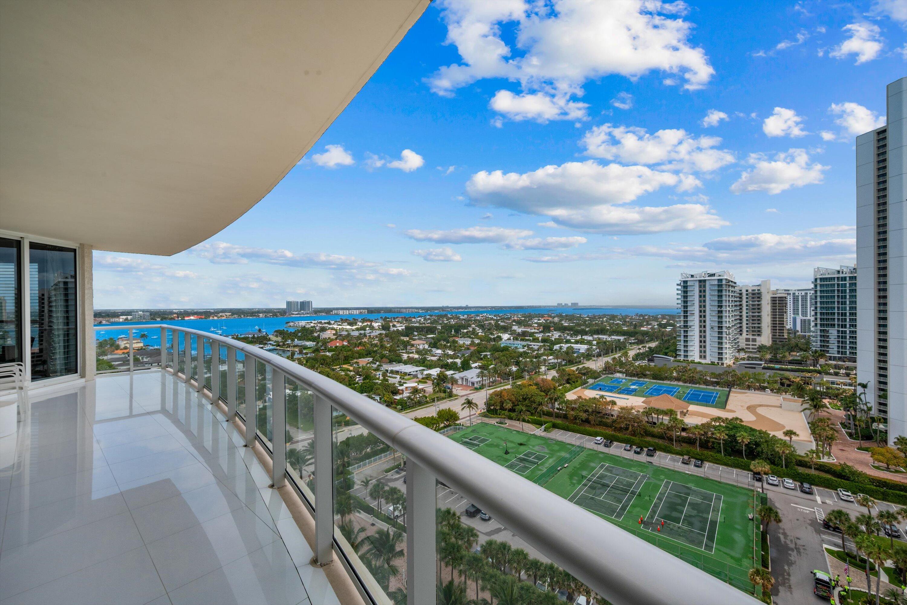 2700 North Ocean Drive, Unit 1401B Singer Island, FL 33404 - Photo 32 of 49 a view of a city from a balcony