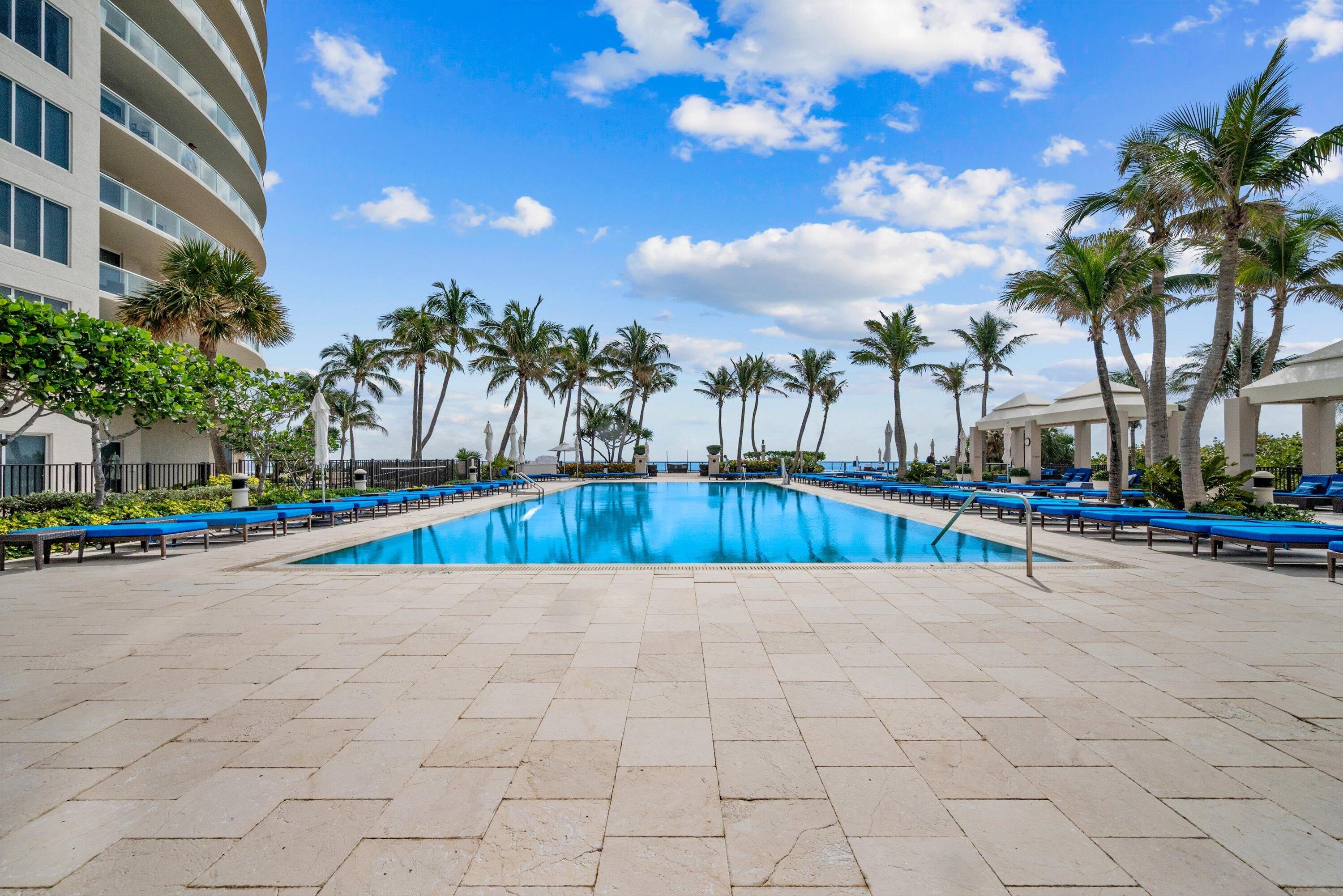 2700 North Ocean Drive, Unit 1401B Singer Island, FL 33404 - Photo 44 of 49 a view of swimming pool and tall buildings