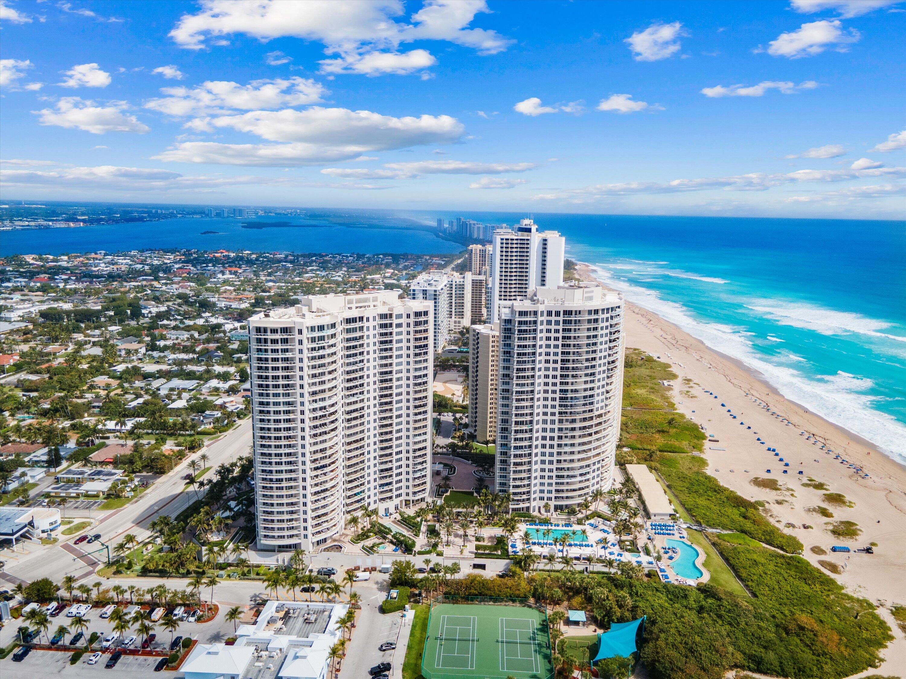 2700 North Ocean Drive, Unit 1401B Singer Island, FL 33404 - Photo 48 of 49 a view of a balcony with city view