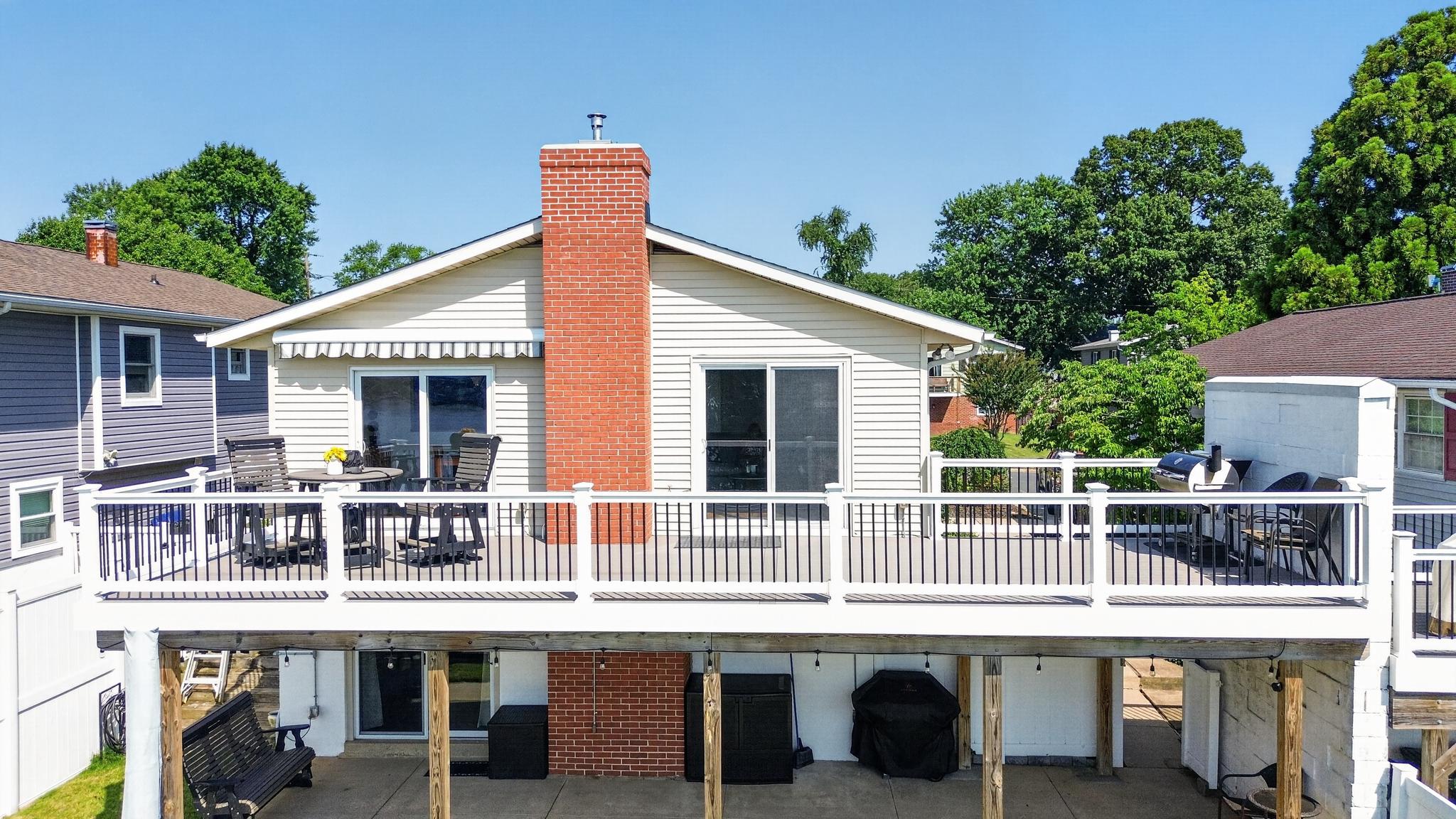 221 Atlanta Road Pasadena, MD 21122 - Photo 6 of 38 Expansive Deck w/Trek Decking