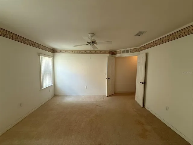 a view of empty room