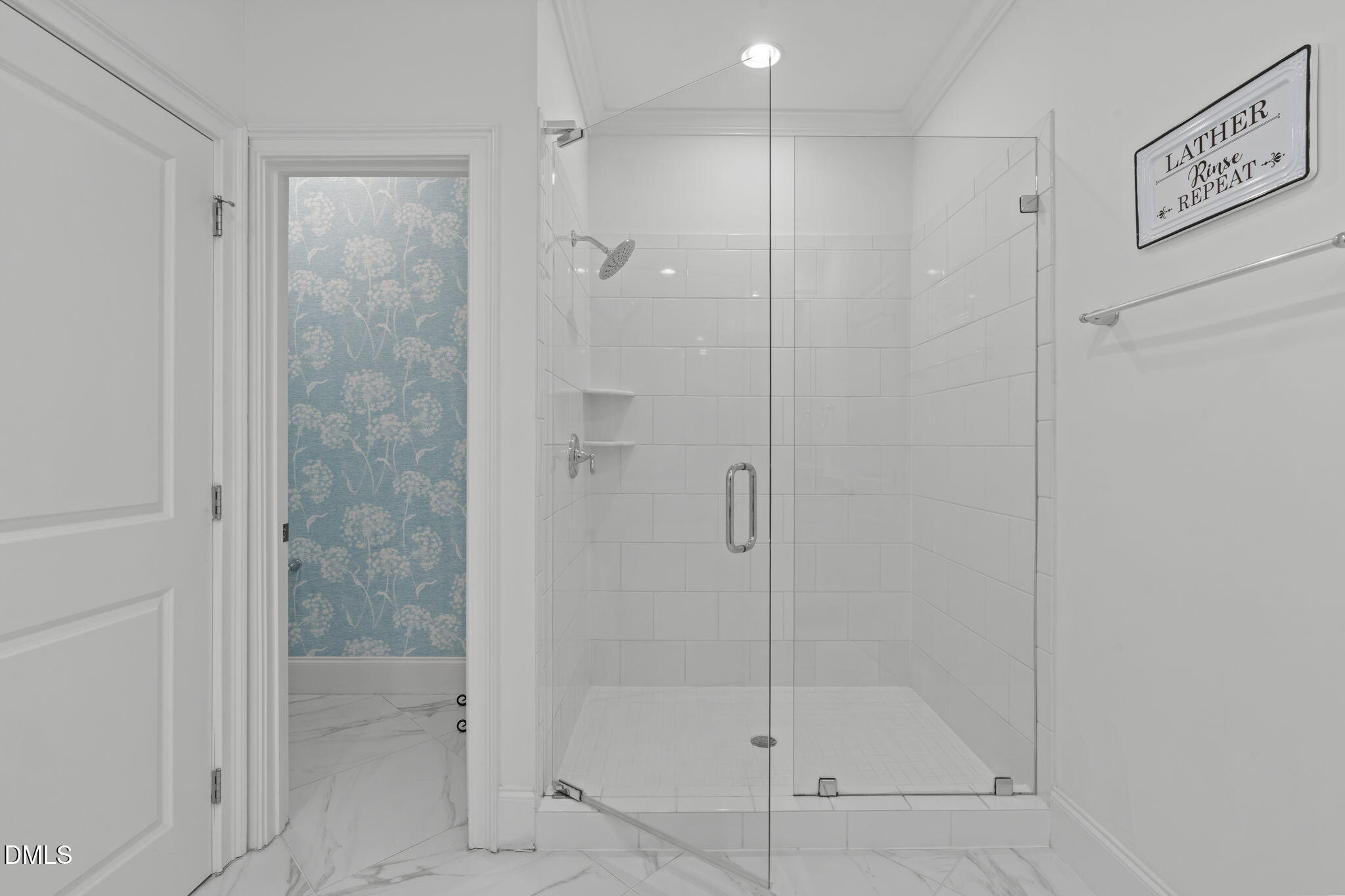 4144 Olde Judd Drive Willow Spring, NC 27592 - Photo 19 of 52 a bathroom with a shower
