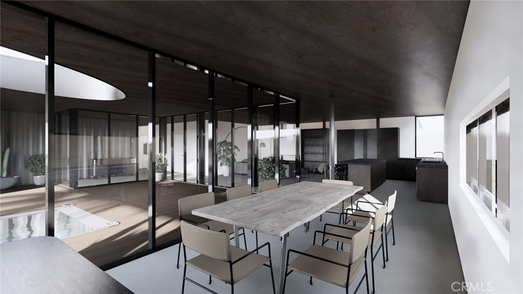 6350 Pioneertown Road Pioneertown, CA 92268 - Photo 32 of 36 a view of a dining room with furniture