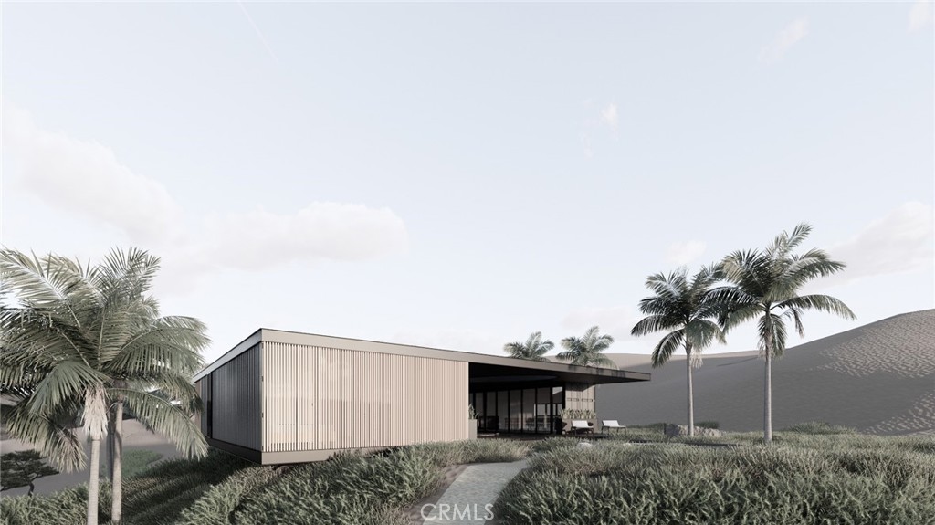 6350 Pioneertown Road Pioneertown, CA 92268 - Photo 5 of 36 a view of a house with a yard and potted plants