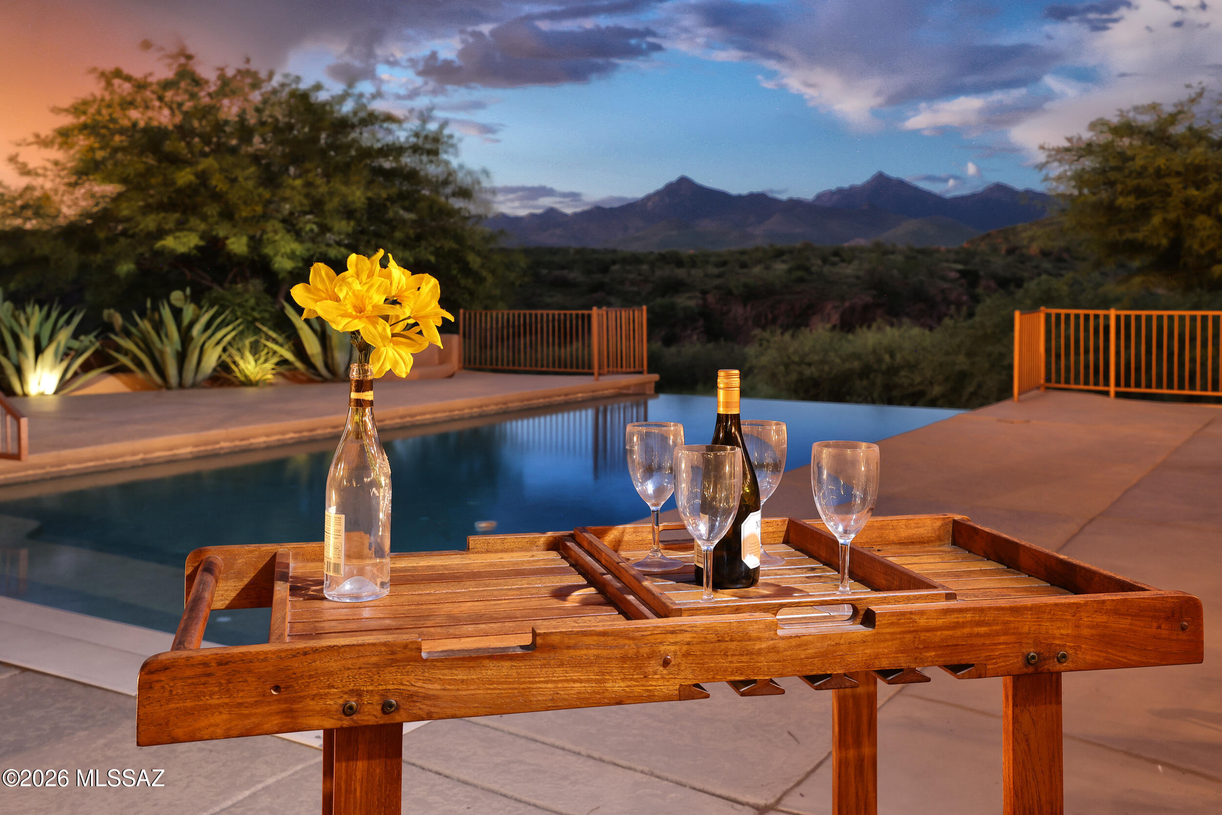 150 Canyon Pass Court Rio Rico, AZ 85648 - Photo 28 of 52 Tray pool and Service Mountains