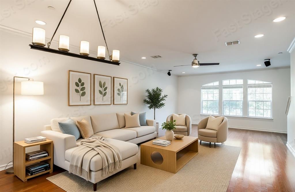 1600 Abrams Road, Unit 8 Dallas, TX 75214 - Photo 2 of 26 a living room with furniture and a flat screen tv