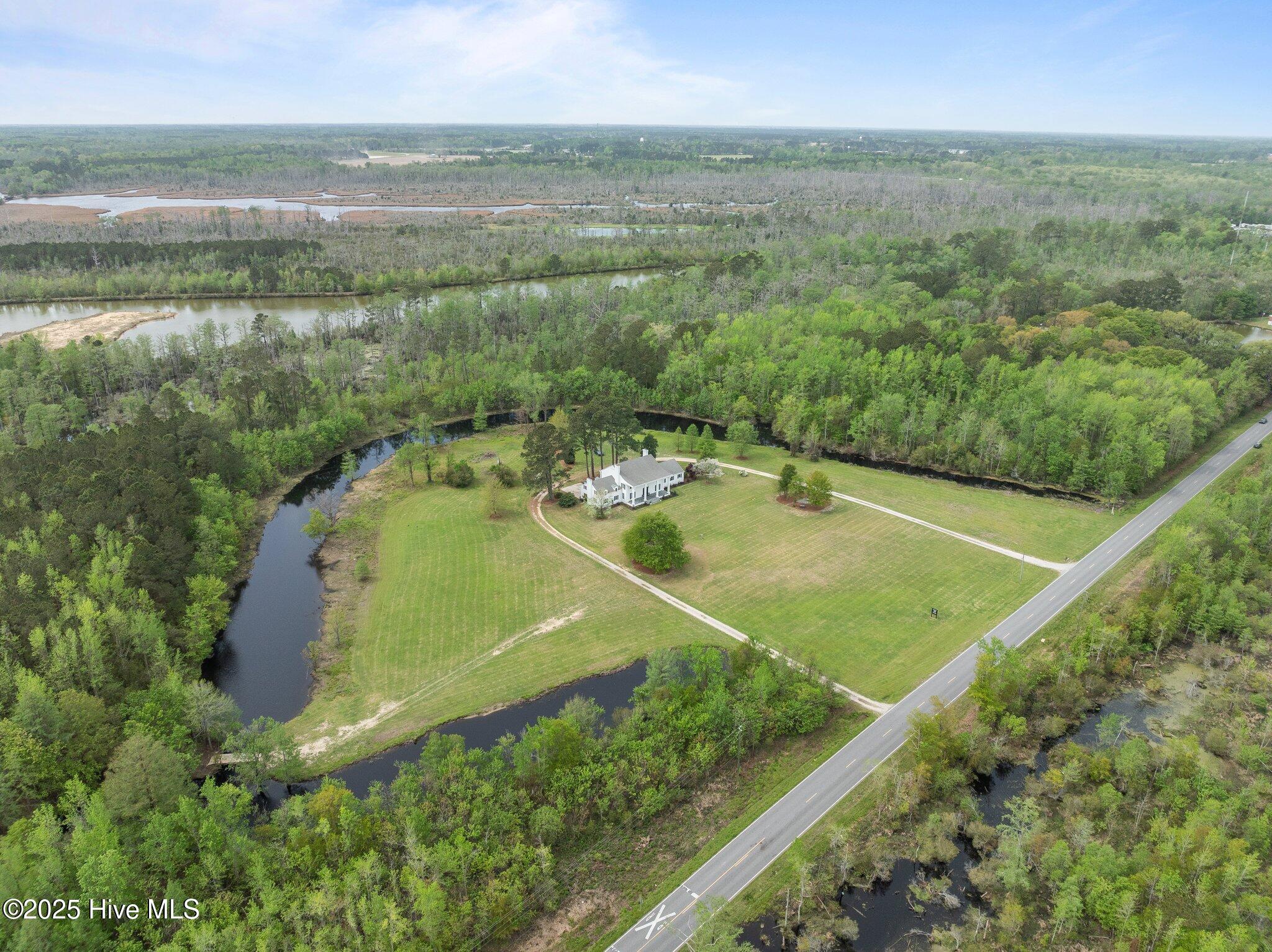 442 Whichards Beach Road Chocowinity, NC 27817 - Photo 47 of 79 Aerial View 3