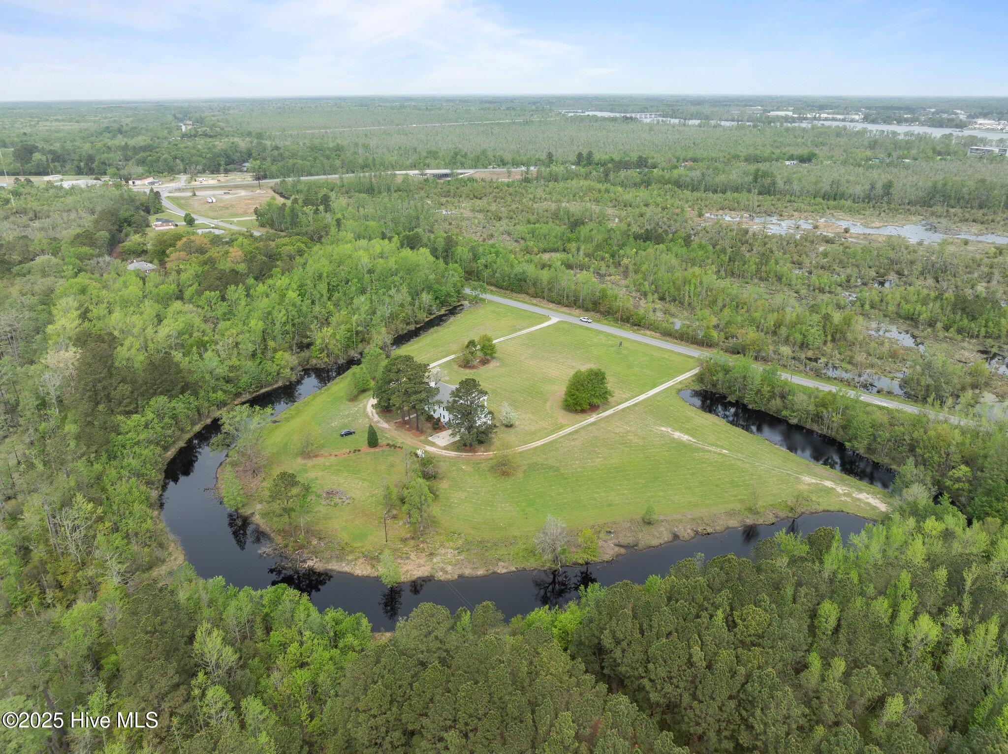 442 Whichards Beach Road Chocowinity, NC 27817 - Photo 48 of 79 Aerial View 4