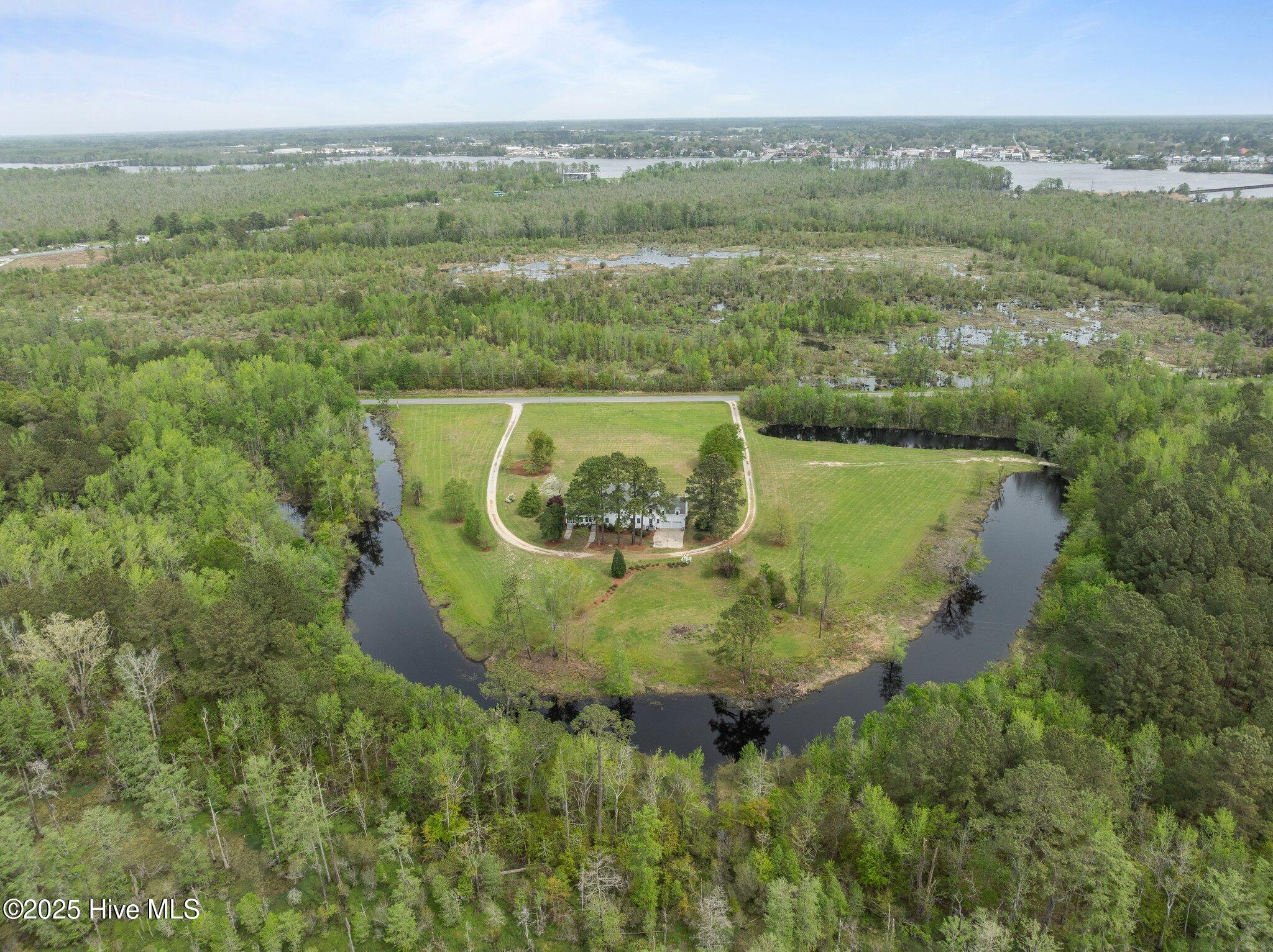 442 Whichards Beach Road Chocowinity, NC 27817 - Photo 49 of 79 Aerial View 5