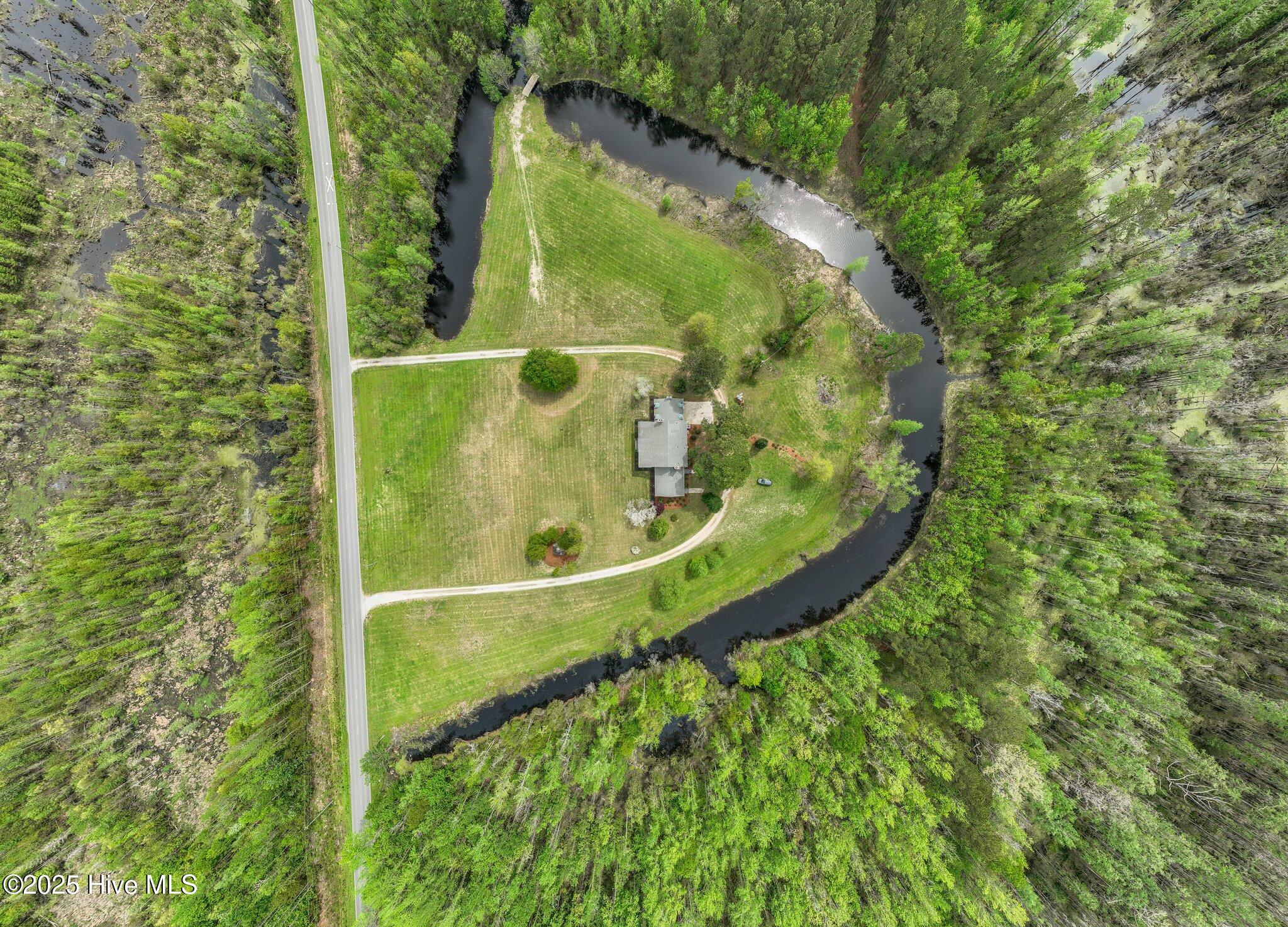 442 Whichards Beach Road Chocowinity, NC 27817 - Photo 52 of 79 Birds Eye View