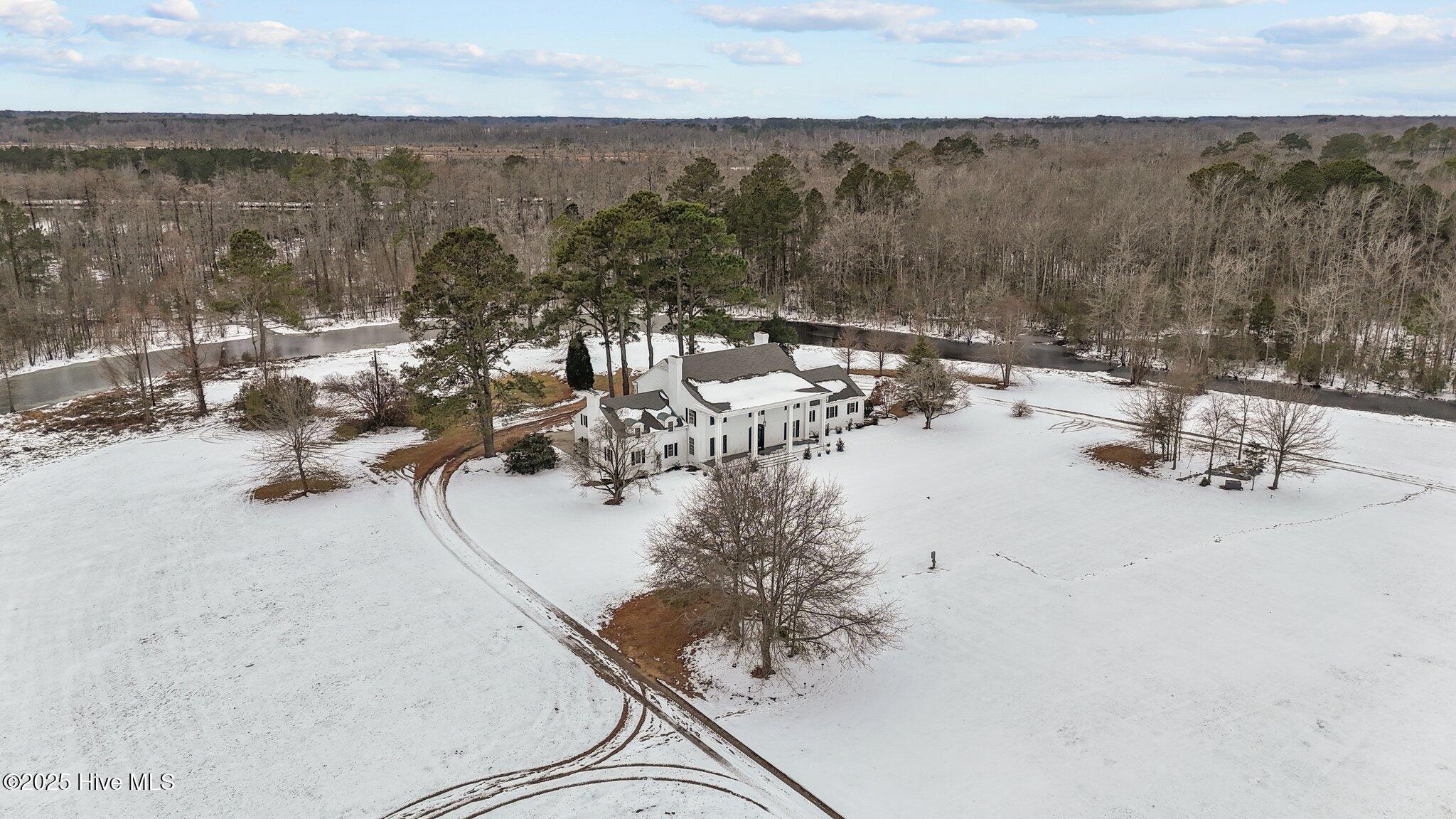 442 Whichards Beach Road Chocowinity, NC 27817 - Photo 62 of 79 Aerial View 2
