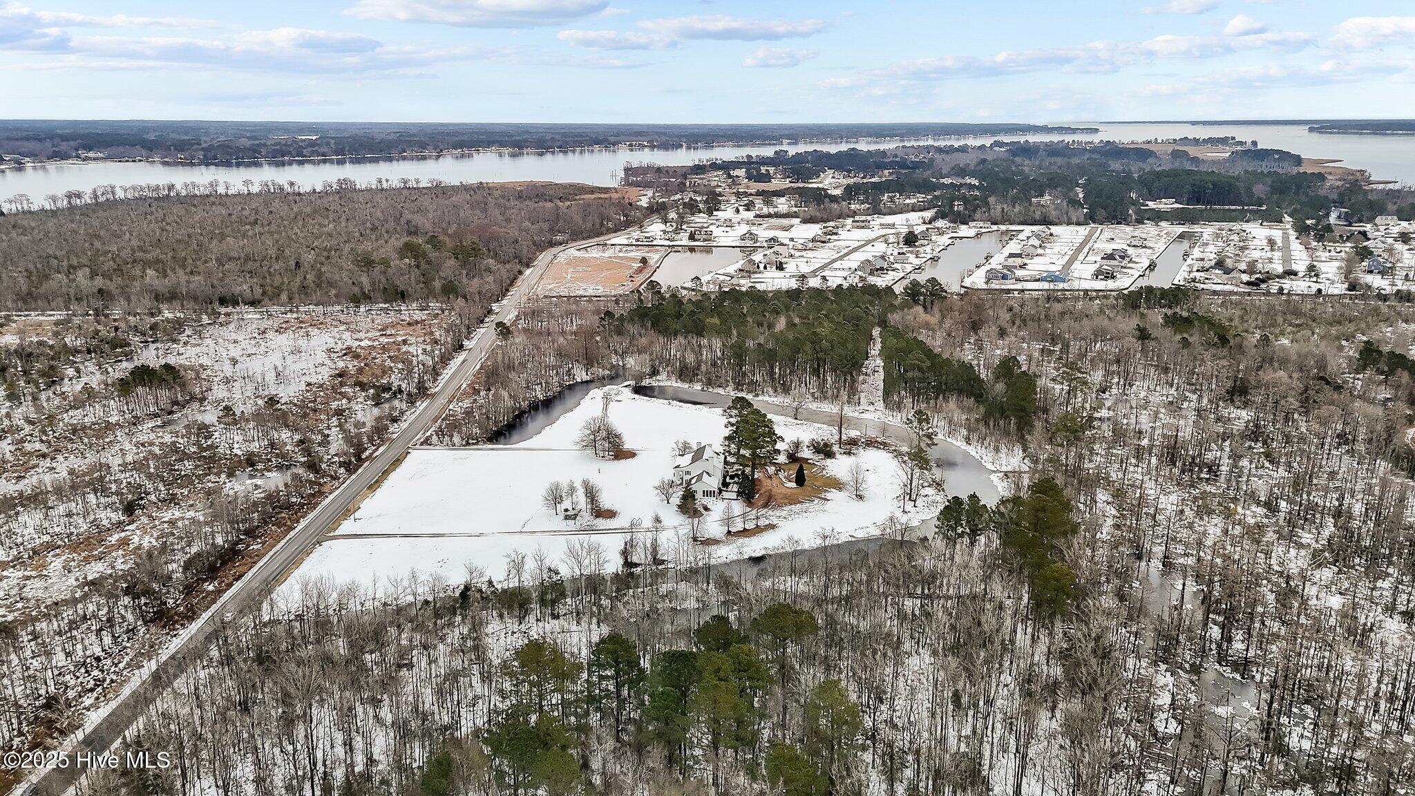 442 Whichards Beach Road Chocowinity, NC 27817 - Photo 70 of 79 Aerial View 10