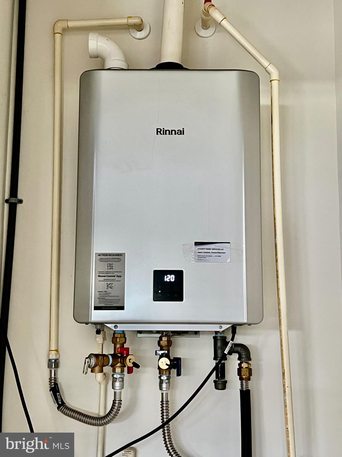 31436 Waters Way Lewes, DE 19958 - Photo 70 of 70 New Rinnai tankless hot water heater