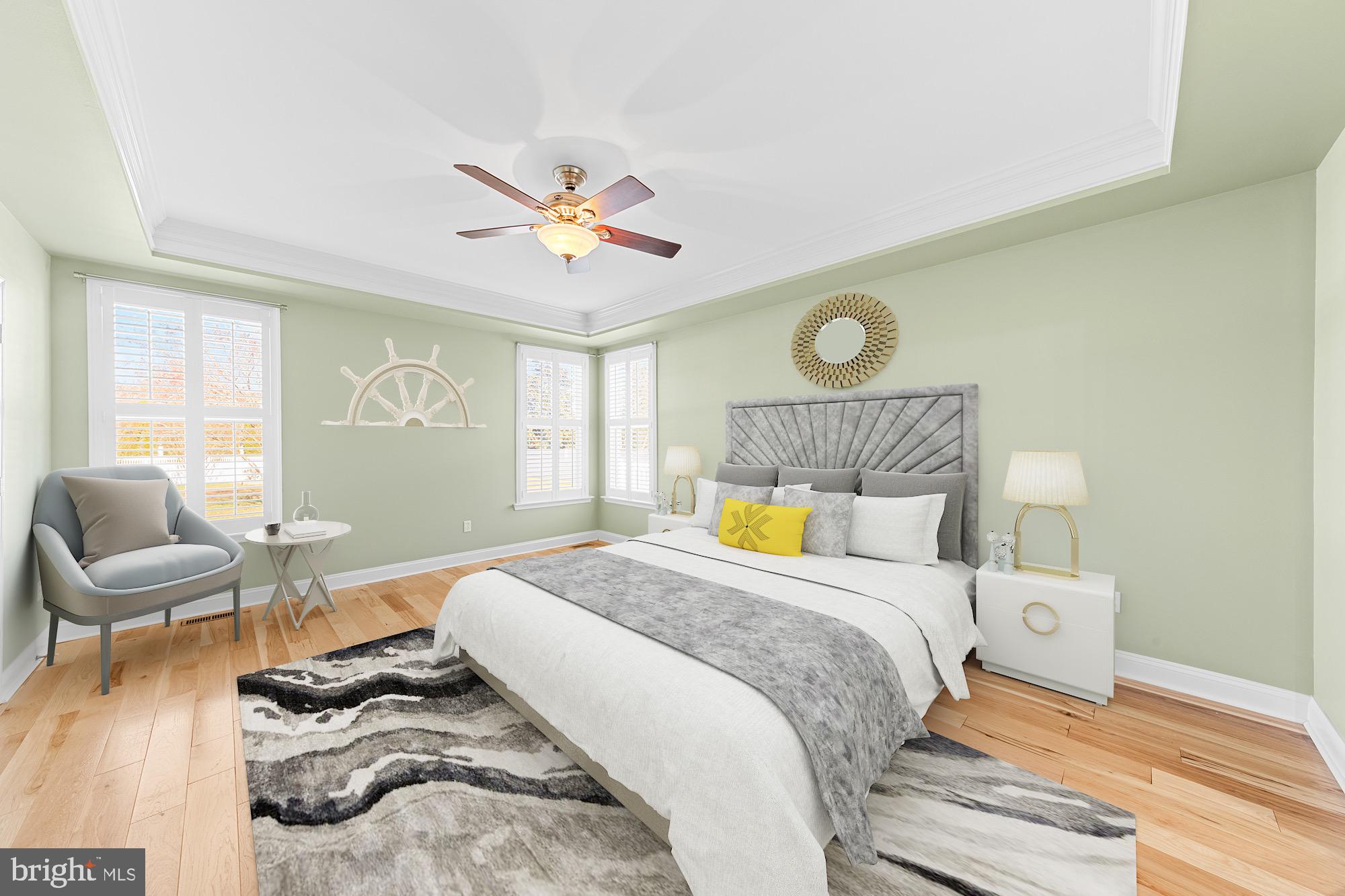 31436 Waters Way Lewes, DE 19958 - Photo 8 of 70 First Floor Primary bedroom - virtually staged