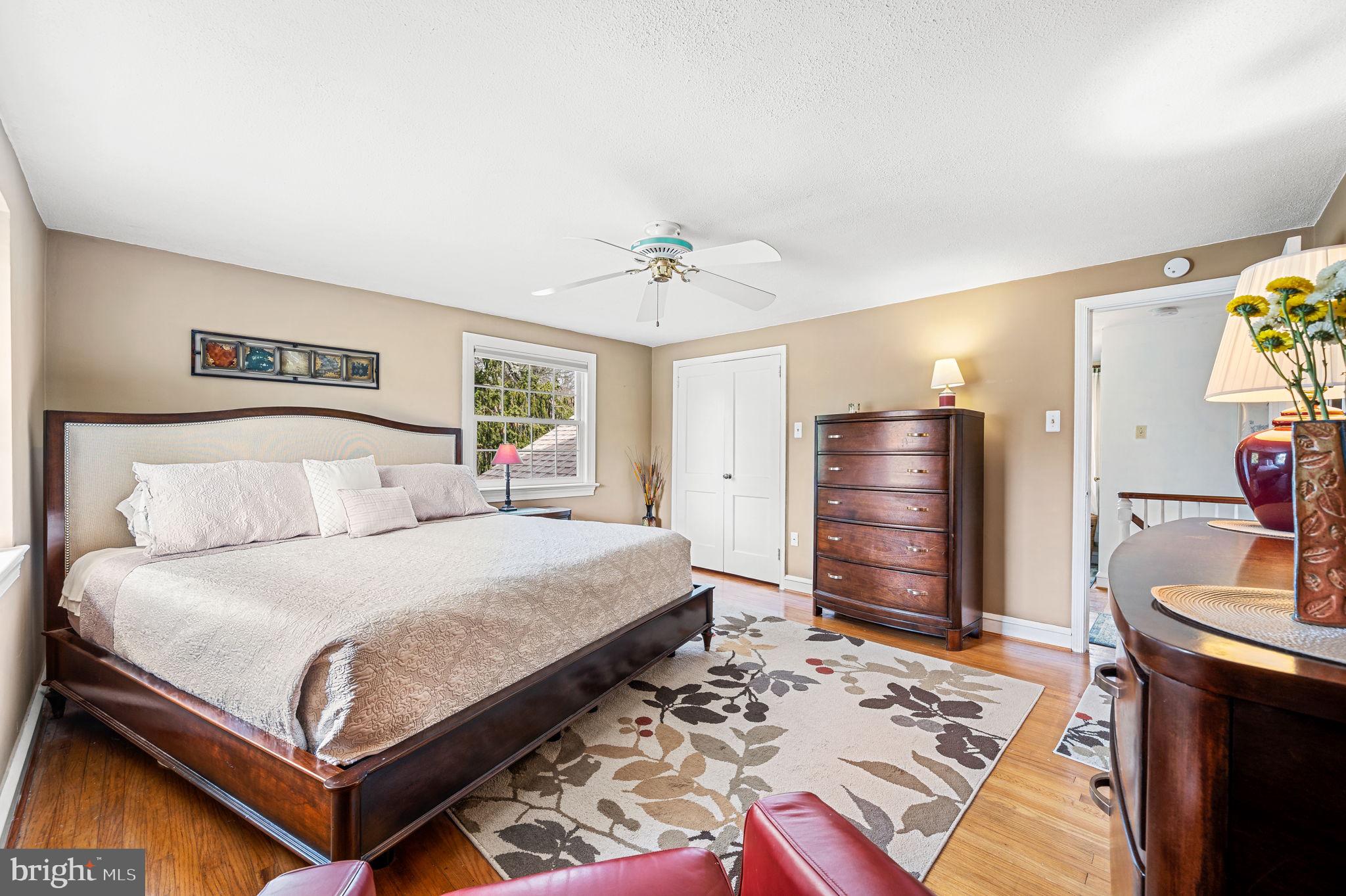 412 Briarwood Road Wallingford, PA 19086 - Photo 13 of 33 Hardwood Floors, Ceiling Fan