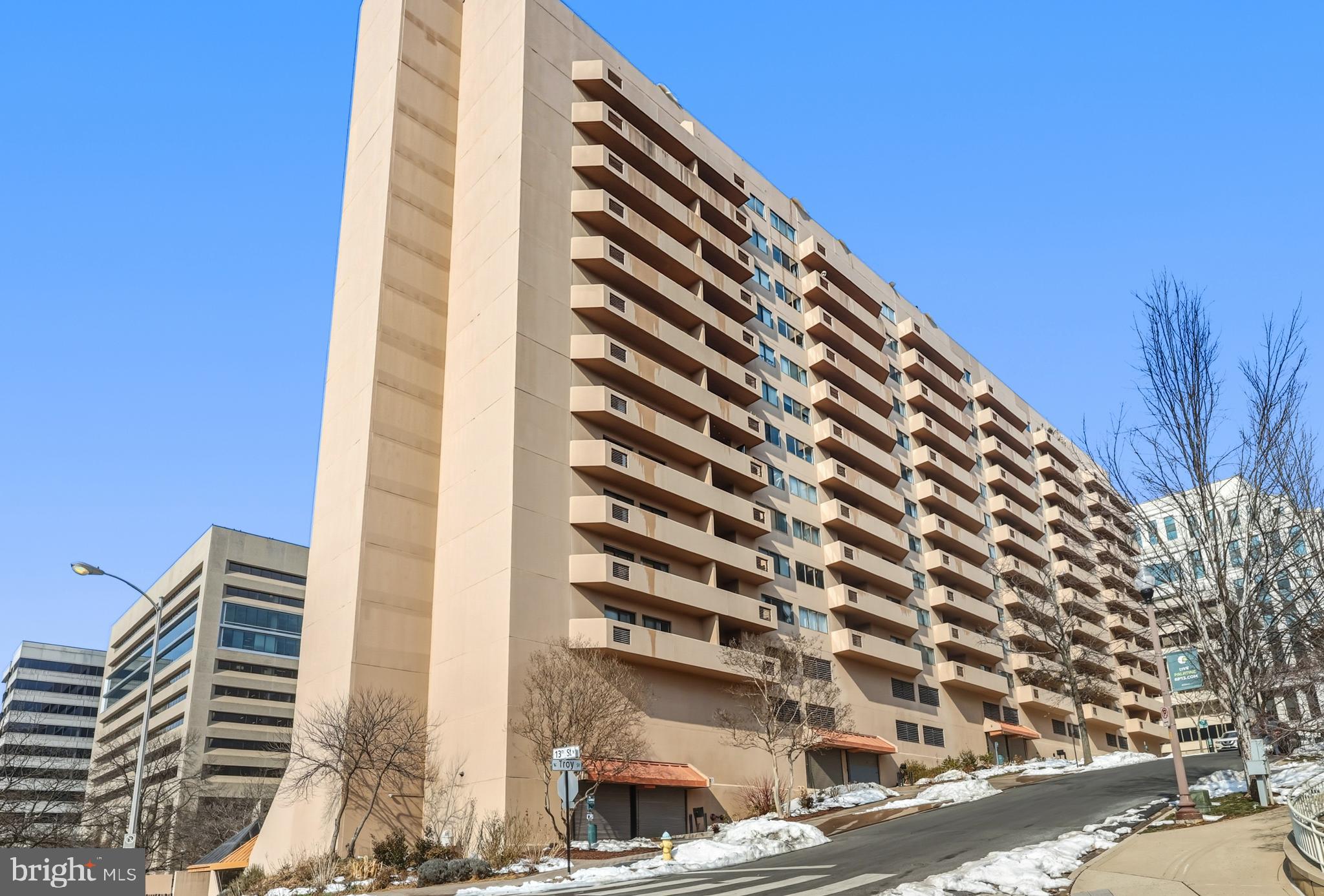 1301 North Courthouse Road, Unit 1205 Arlington, VA 22201 - Photo 26 of 30 a front view of a building