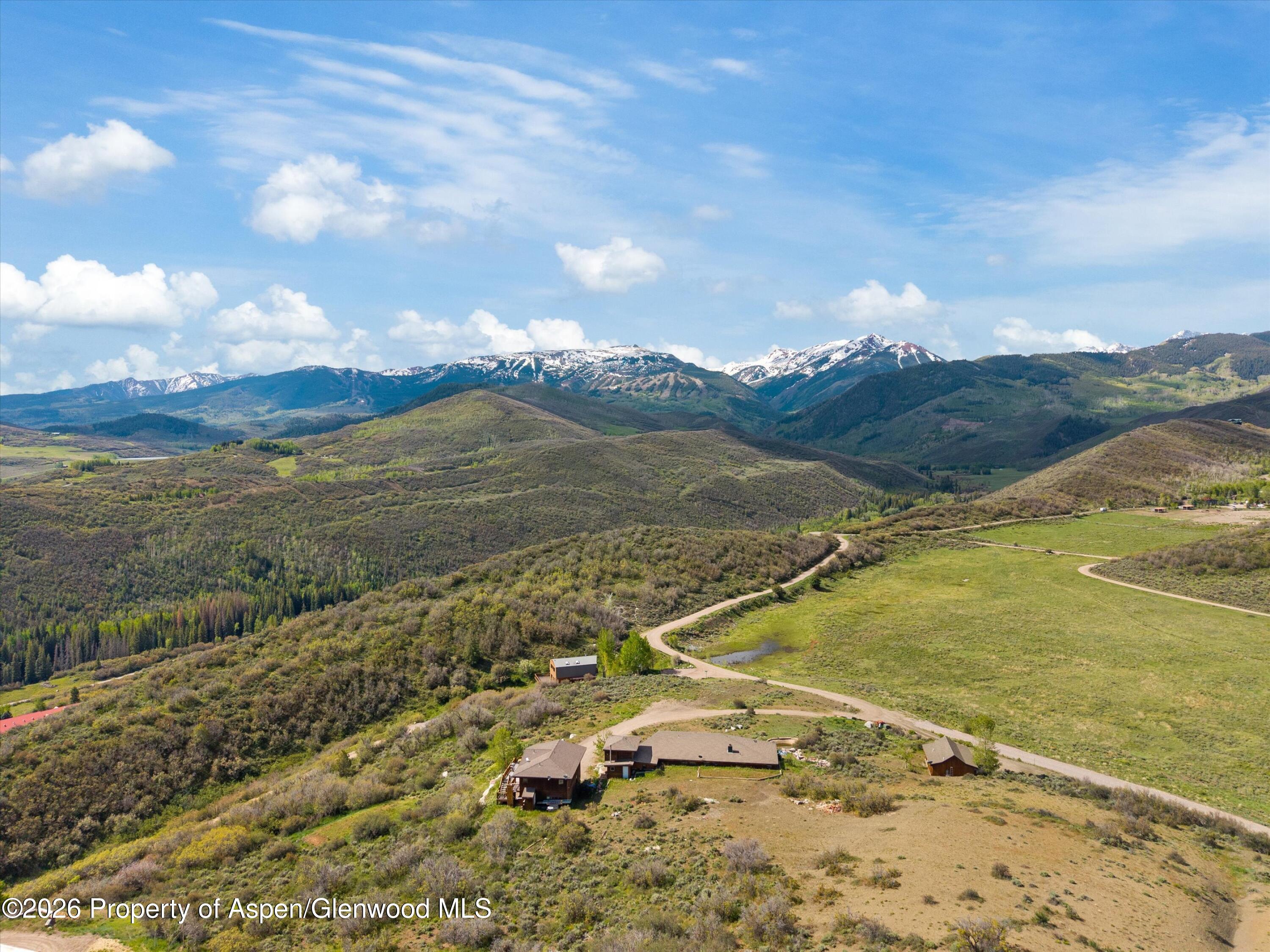115 Rural Mountain Road Snowmass, CO 81654 - Photo 1 of 37 AerialView1