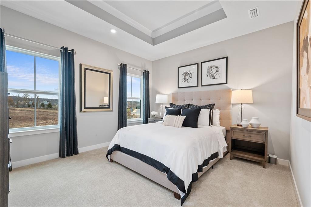 6031 Ruby Way Mars, PA 16046 - Photo 10 of 10 a bedroom with a bed and large window