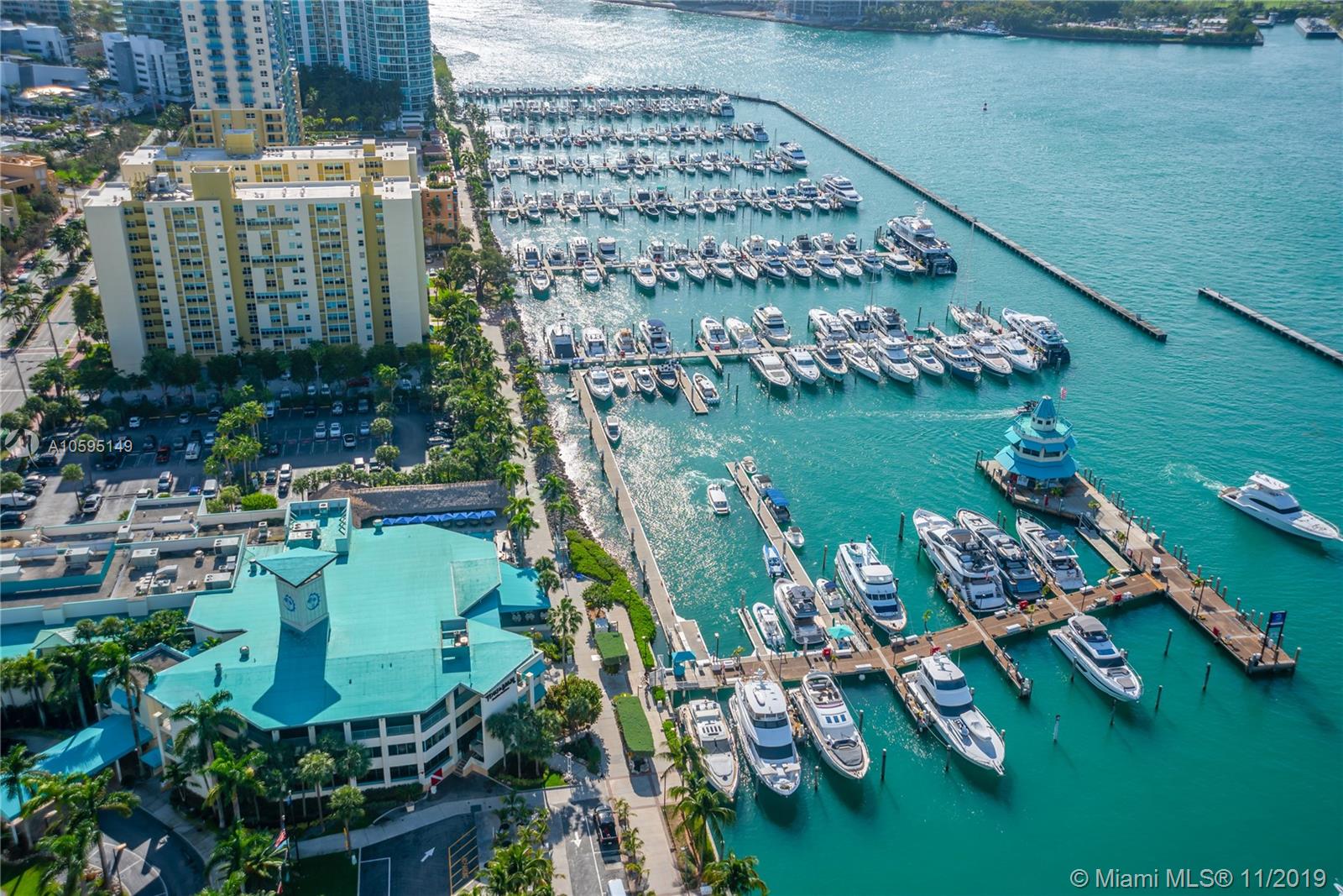 400 Alton Road, Unit 3403 Miami Beach, FL 33139 - Photo 9 of 10 a aerial view of a house with outdoor space lake view and lake view