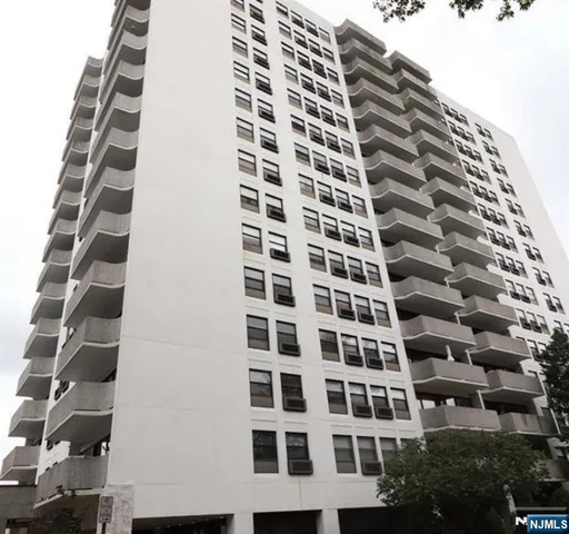 front view of a tall building