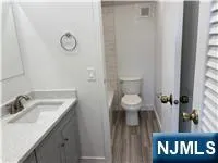 a bathroom with a sink and a toilet