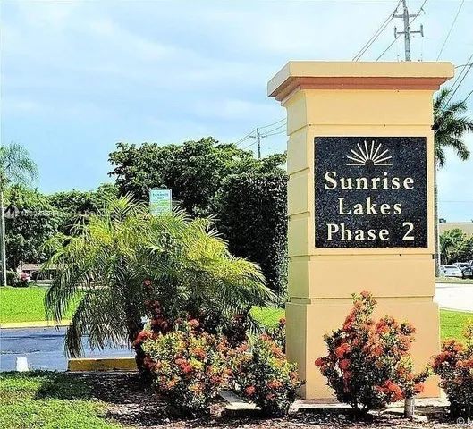 $1,500 | 8590 Sunrise Lakes Boulevard, Unit 106, Sunrise, FL 33322