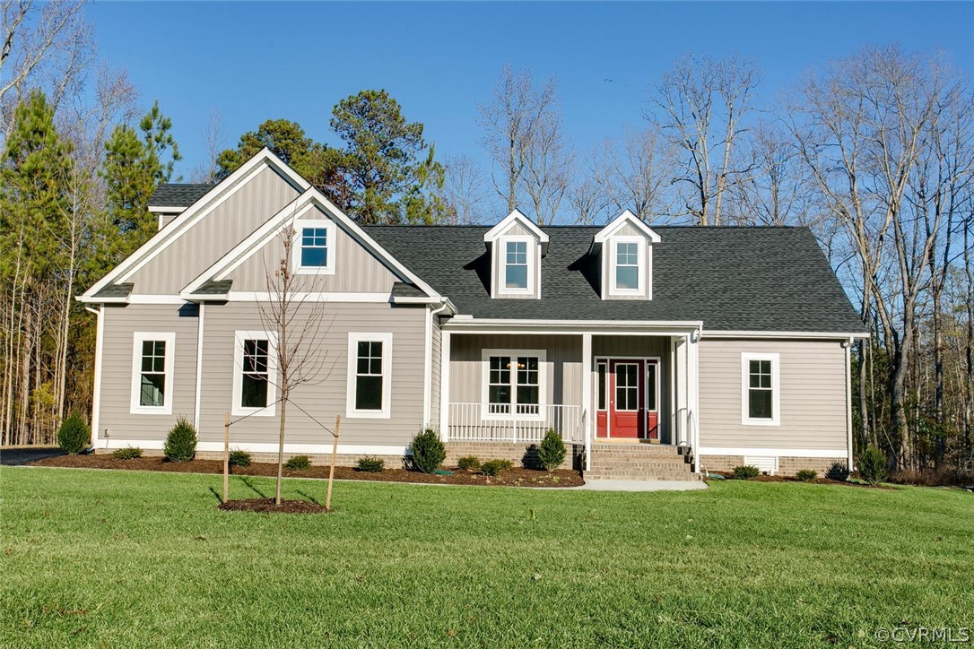 11519 Avening Road Midlothian, VA 23112 - Photo 1 of 19 front view of a house with a yard