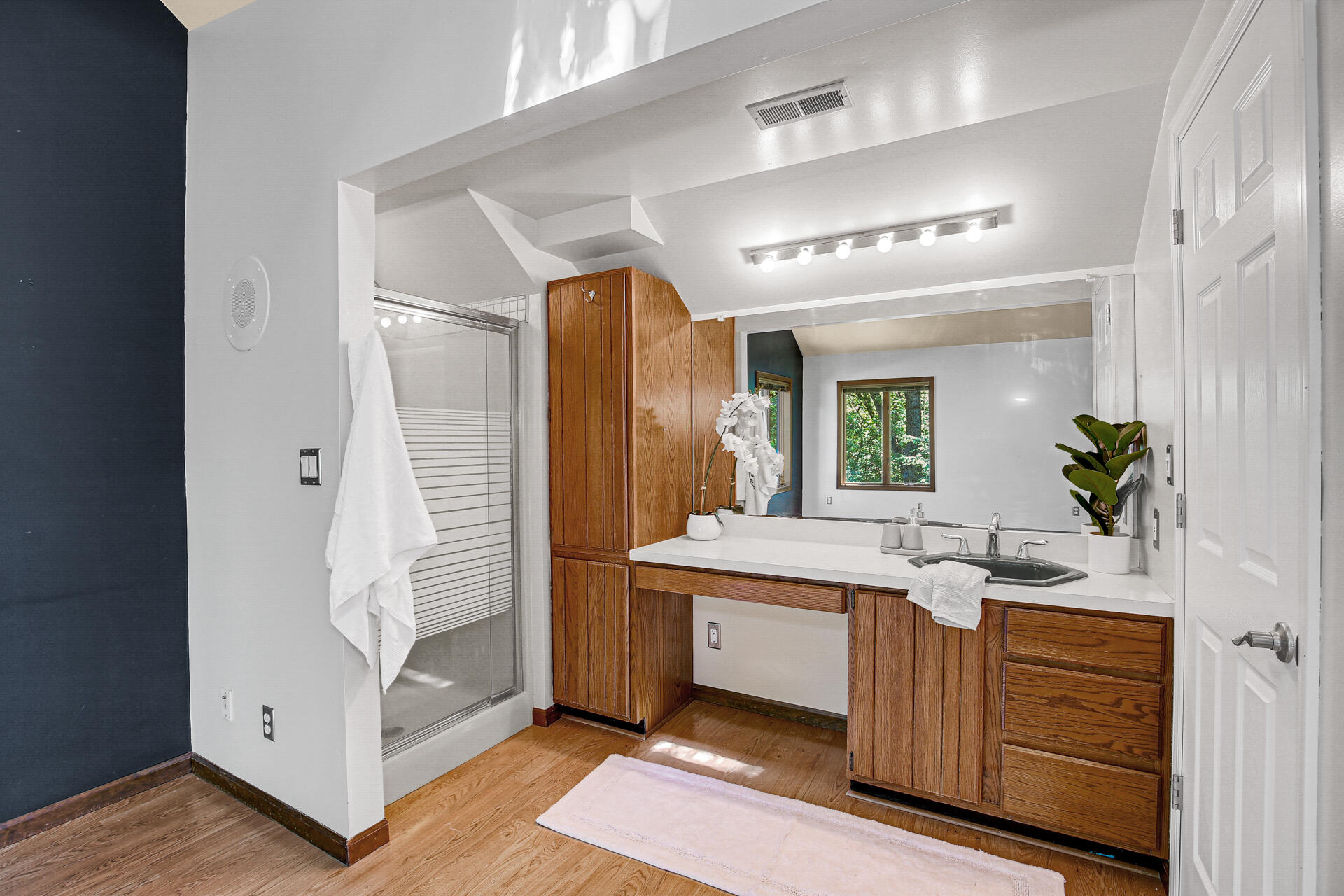 2196 Elm Tree Lane Crown Point, IN 46307 - Photo 28 of 30 a bathroom with a double vanity sink and mirror
