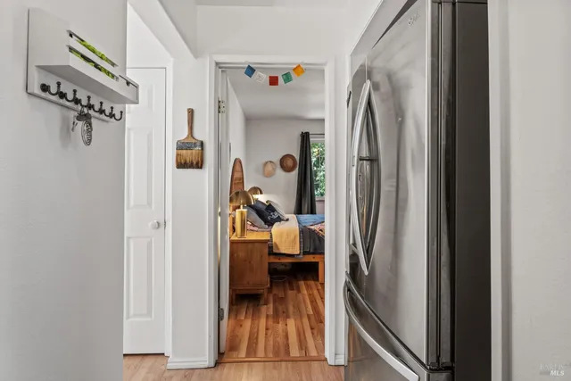 a view of front door