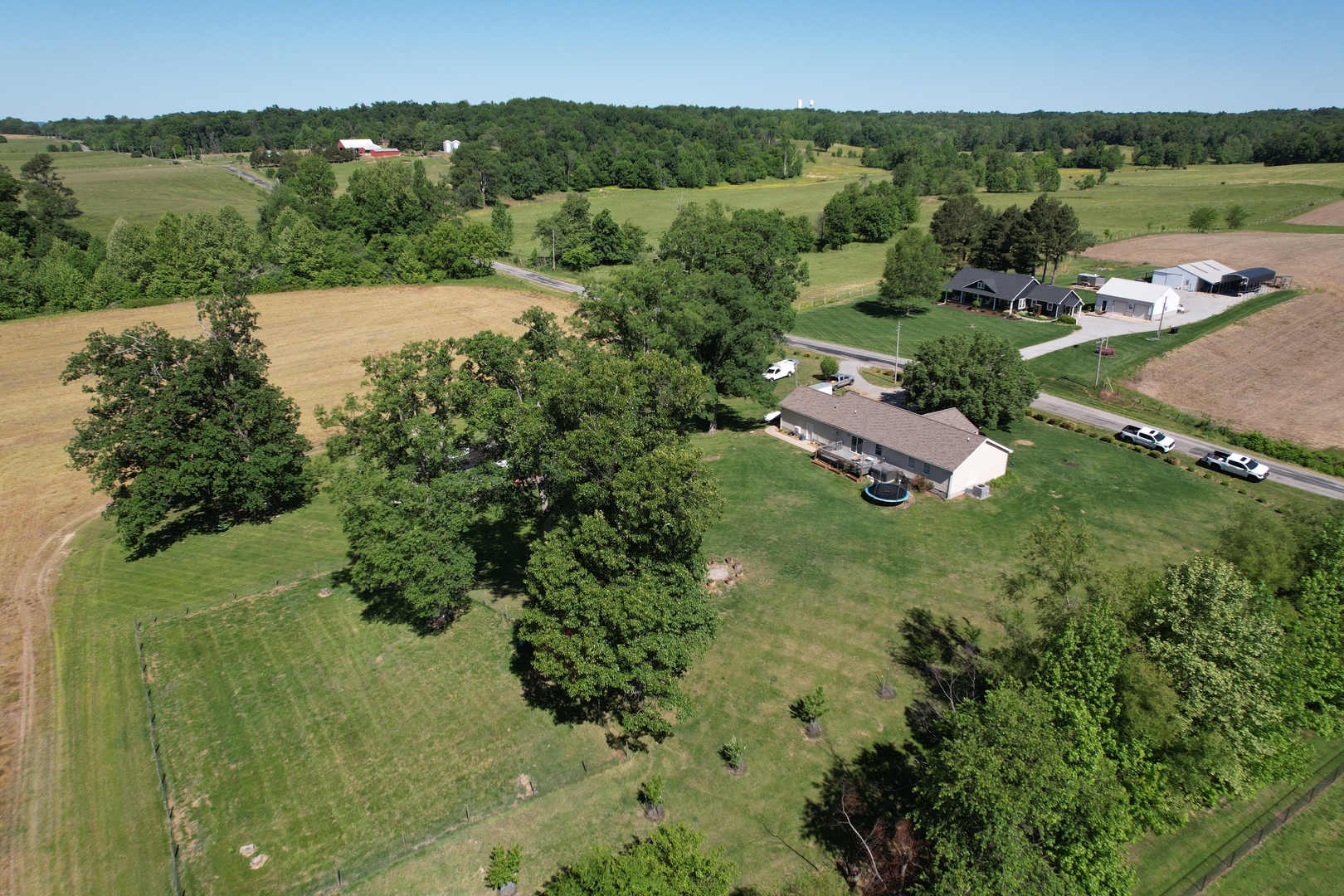 5012 Rosebud Road Metropolis, IL 62960 - Photo 13 of 44 a view of a lake with a yard