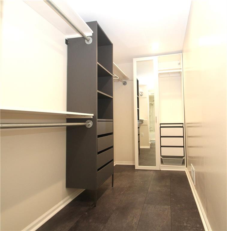 1406 Firth Street, Unit 1 Pittsburgh, PA 15212 - Photo 11 of 19 a view of walk in closet with empty racks