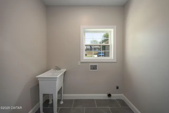 a small space with a window