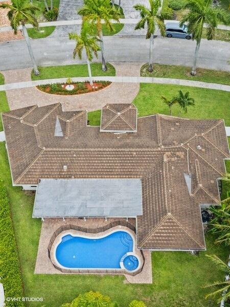 746 Southwest 2nd Street Boca Raton, FL 33486 - Photo 45 of 54 an aerial view of a house