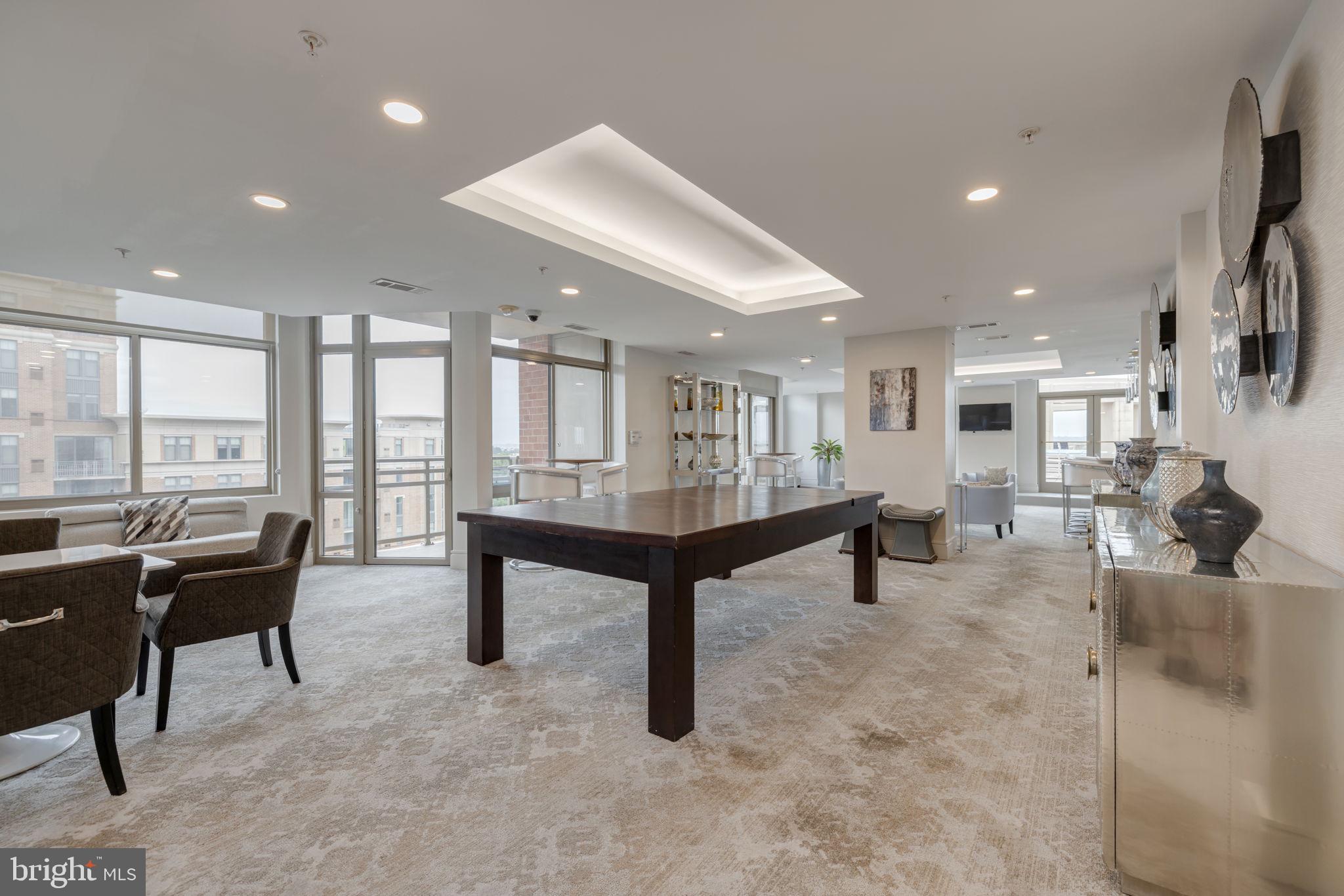 3650 South Glebe Road, Unit 444 Arlington, VA 22202 - Photo 29 of 61 Community Open Space & Party Room