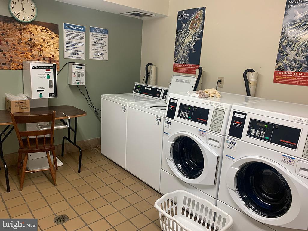1825 T Street Northwest, Unit 303 Washington, DC 20009 - Photo 15 of 16 Clean and bright laundry room