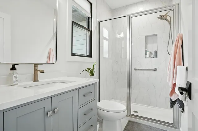 a room with a window and gym equipment