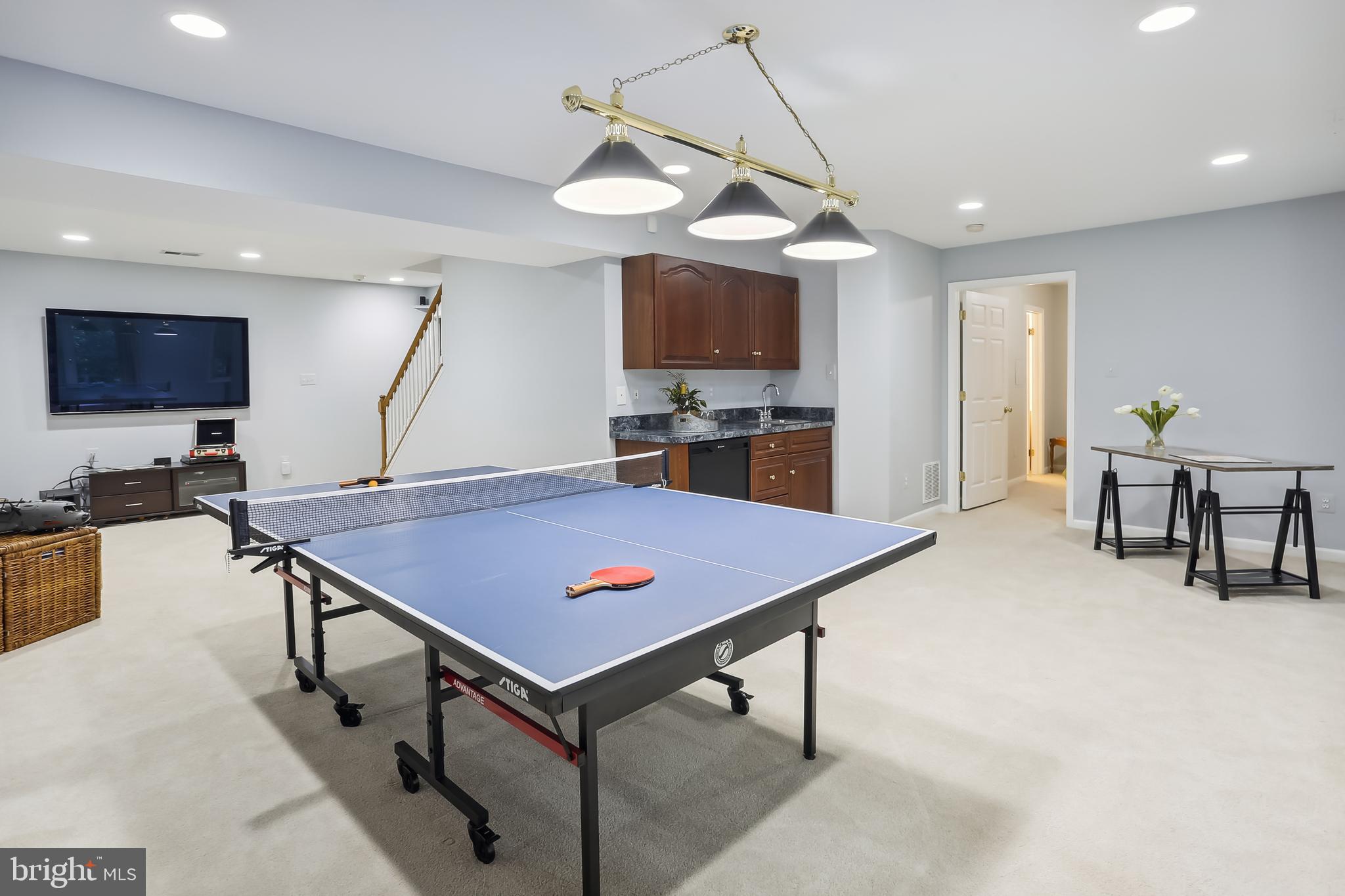 10737 Midsummer Drive Reston, VA 20191 - Photo 54 of 87 Lower level rec room