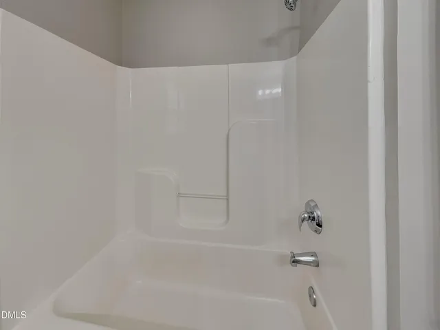 a close up of a bathtub