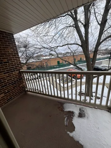 a view of a roof deck