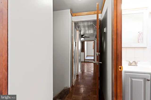 a backyard of a house