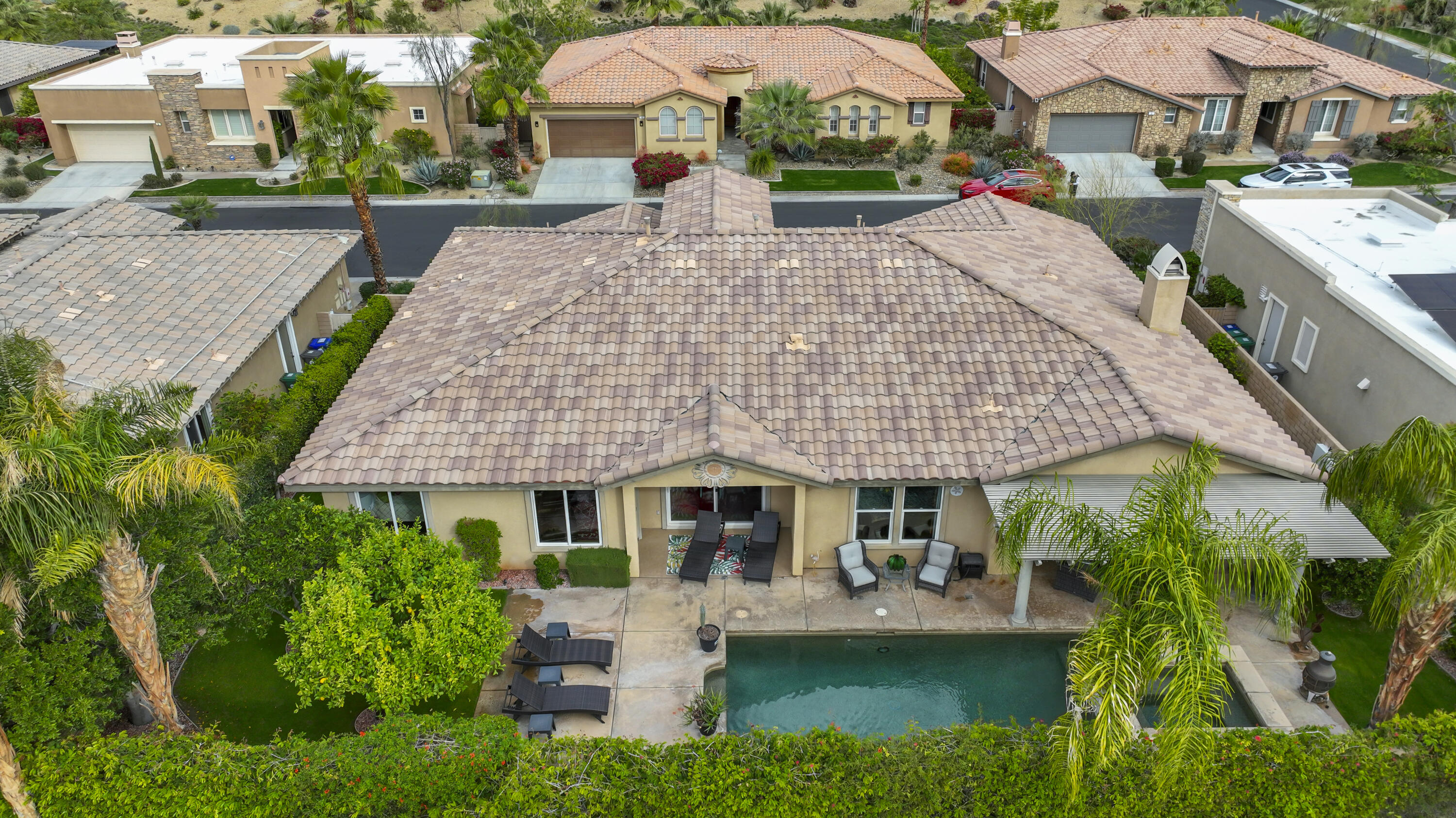 3 Clear Lake Drive Rancho Mirage, CA 92270 - Photo 30 of 47 Aerial shot