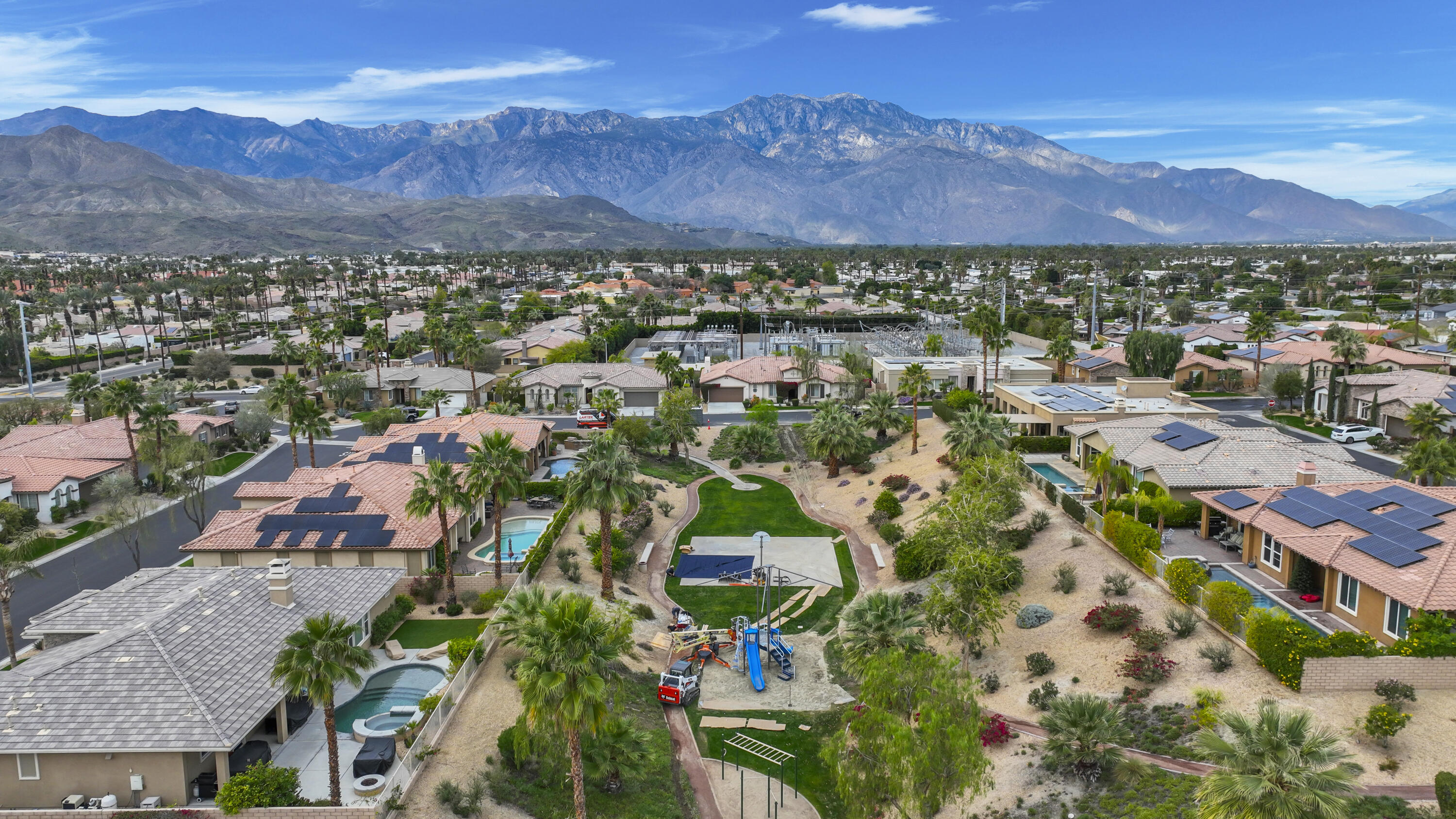 3 Clear Lake Drive Rancho Mirage, CA 92270 - Photo 42 of 47 Playground and basketball court