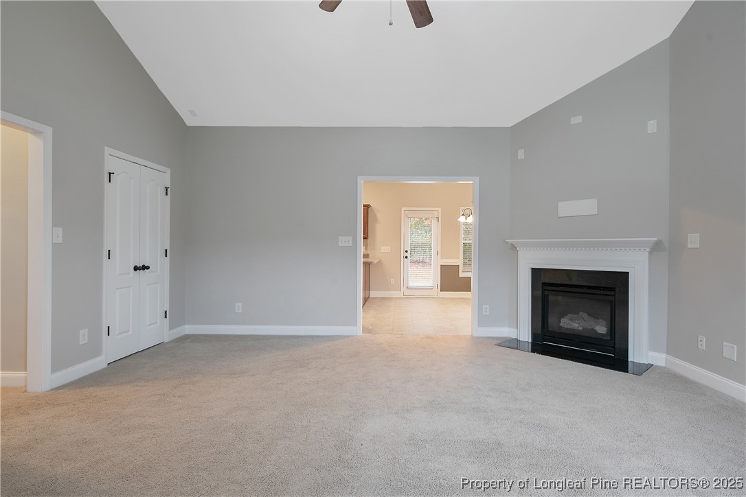 159 English Oak Drive Bunnlevel, NC 28323 - Photo 12 of 48 a view of empty room with a fireplace
