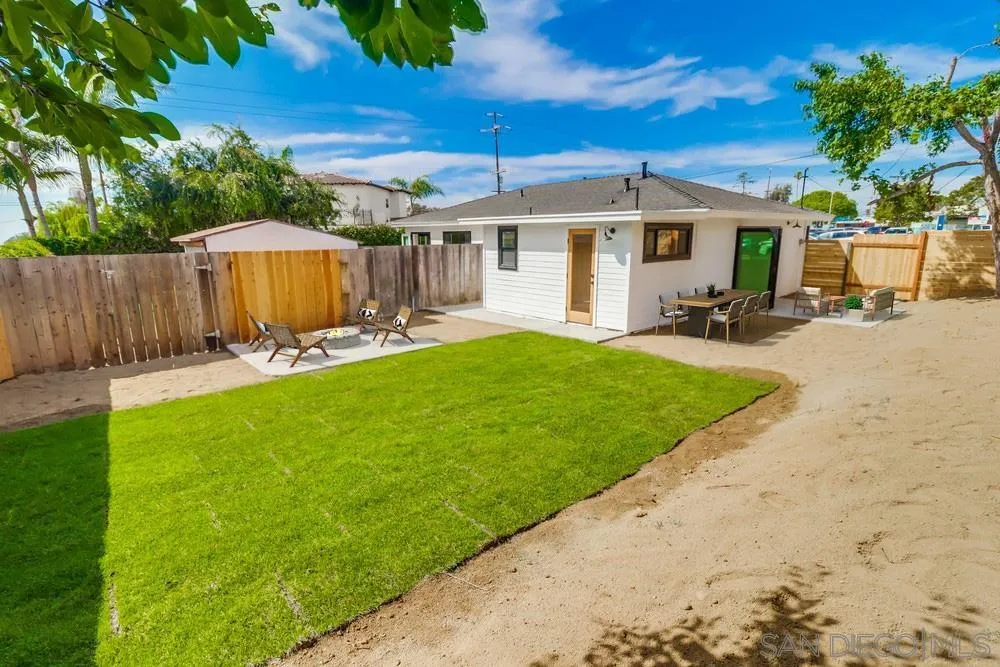 923 Melba Road Encinitas, CA 92024 - Photo 26 of 28 a view of a house with backyard and sitting area