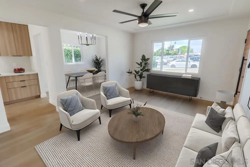 923 Melba Road Encinitas, CA 92024 - Photo 6 of 28 a living room with furniture and a wooden floor