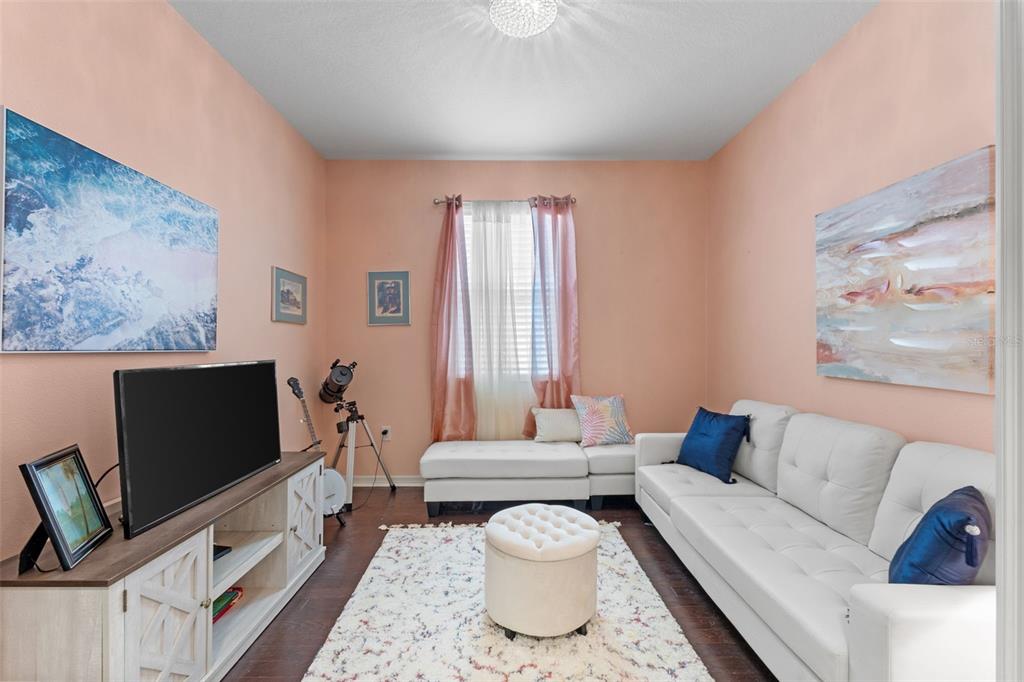 3240 Macintosh Road Land O Lakes, FL 34639 - Photo 16 of 32 a living room with furniture and a flat screen tv