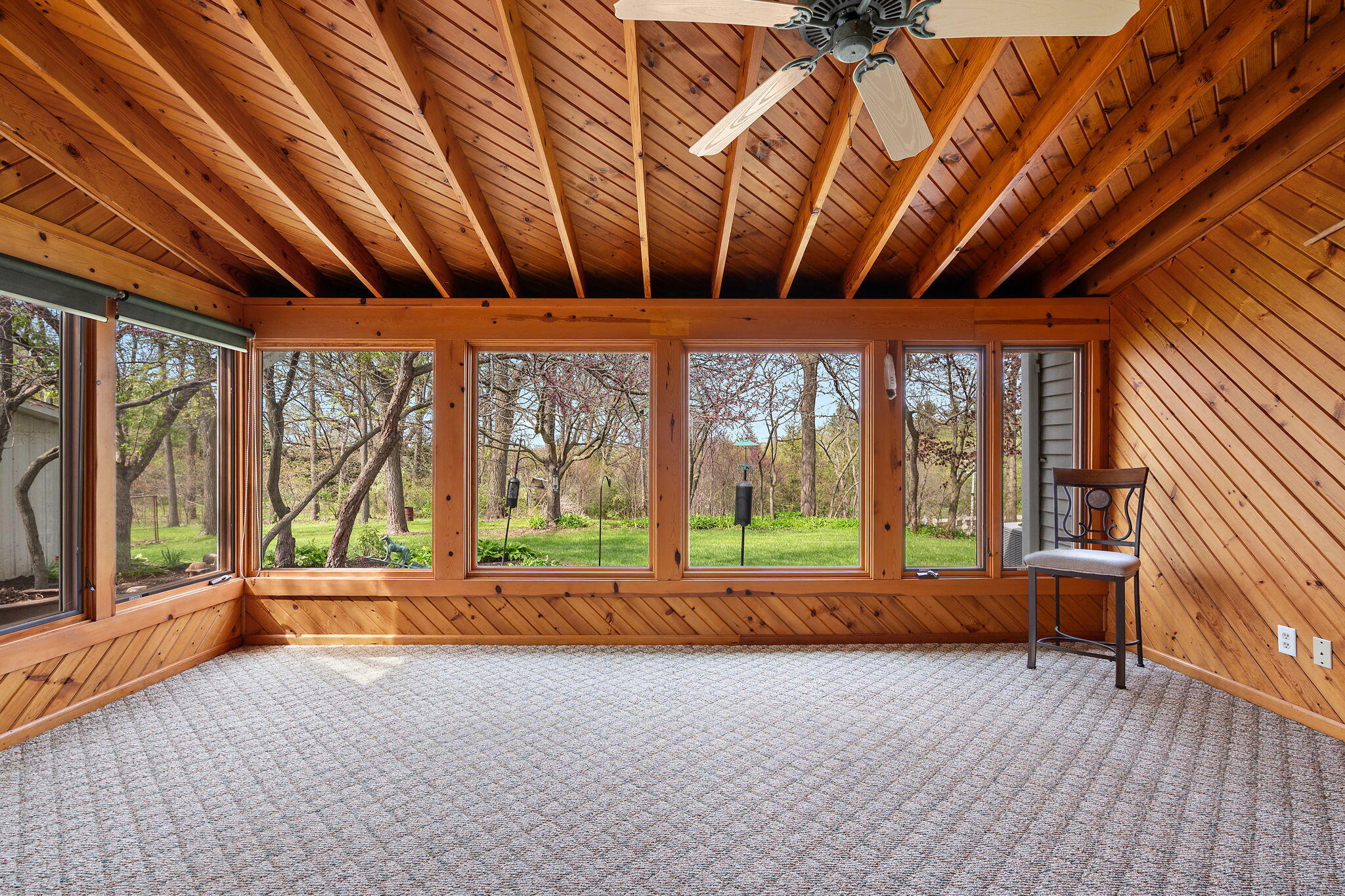 8 Smoke Road Valparaiso, IN 46385 - Photo 19 of 60 a living room with a large bed and wooden floors