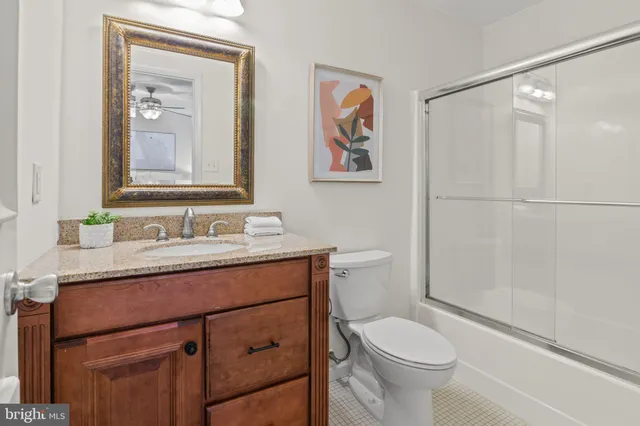 a view of small space with racks on the wall