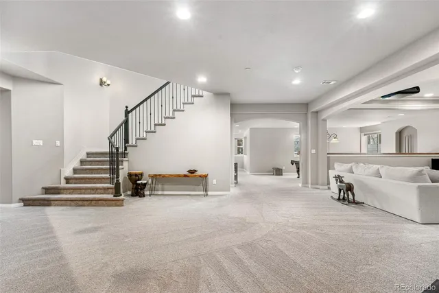 a view of entryway and hall